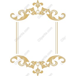 Ornate Golden Frame