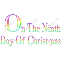 On The Ninth Day Of Christmas