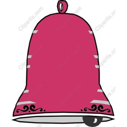 Vibrant Pink Decorative Bell