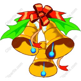 Festive Golden Bells