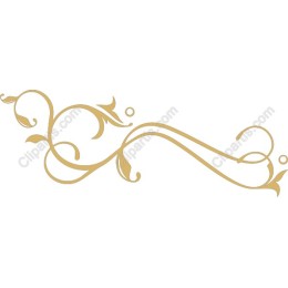 Elegant Floral Swirl