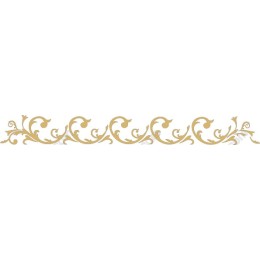Elegant Floral Decorative Border