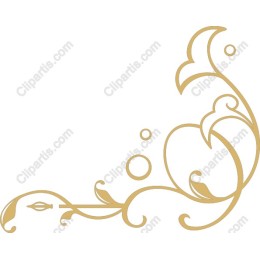 Elegant Golden Floral