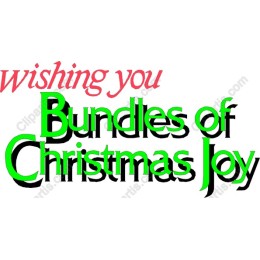Wishing You Bundles of Christmas Joy
