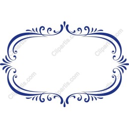 Elegant Ornate Floral Frame