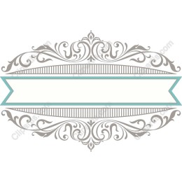 Elegant Ornamental with Customizable Banner