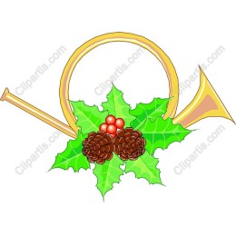Festive Holiday Horn