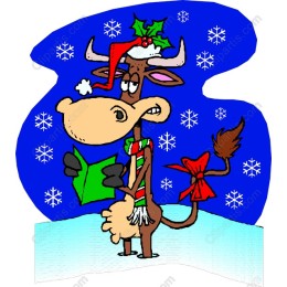 Whimsical Christmas Reindeer