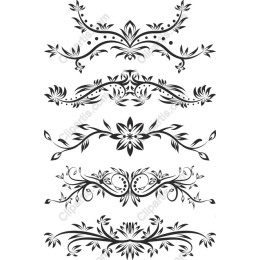 Elegant Floral Borders Collection