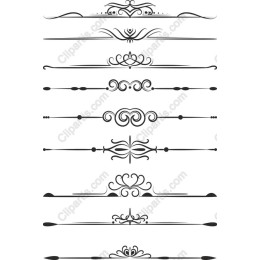 Elegant Decorative Border Set