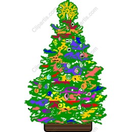 Colorful Christmas Tree