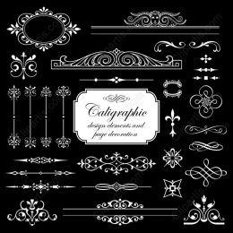 Elegant Caligraphic Set for Mastery
