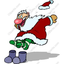 Joyful Santa Claus