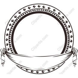 Elegant Circular Decorative Frame