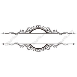 Vintage Elegance Ornament Frame