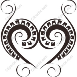 Elegant Heart-Shaped