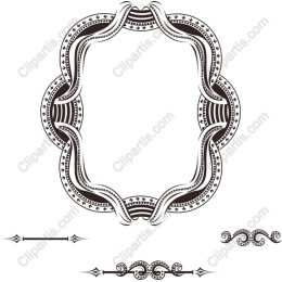Vintage Ornate Frame