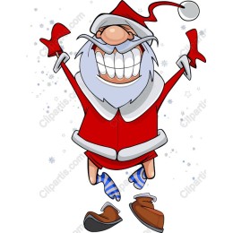 Whimsical Santa Claus