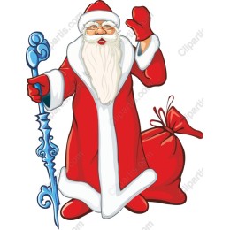 Whimsical Santa Claus