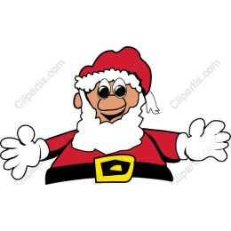 Cheerful Santa Claus