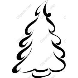 Elegant Black Christmas Tree