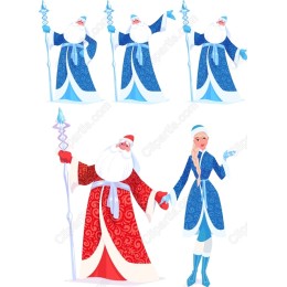 Winter Wonderland Santa & Maiden Bundle
