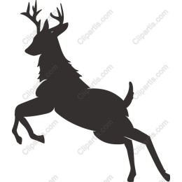 Leaping Deer