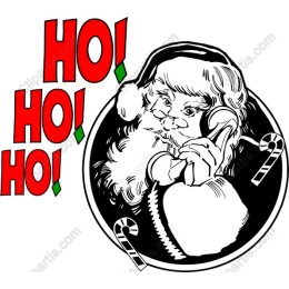 Jolly Santa Claus Phone