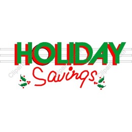 Holiday Savings