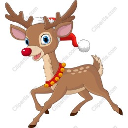 Joyful Christmas Reindeer