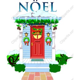 Charming Christmas Door