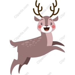 Cute Playful Deer