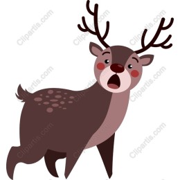 Surprised Reindeer