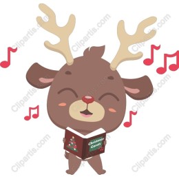 Jolly Reindeer Christmas Carol