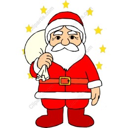 Festive Santa Claus