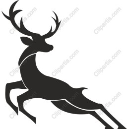 Leaping Deer