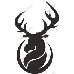 Majestic Deer Head