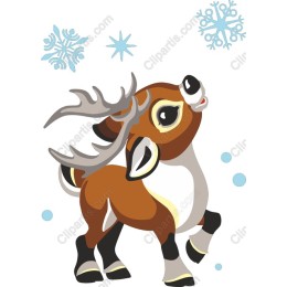 Playful Reindeer