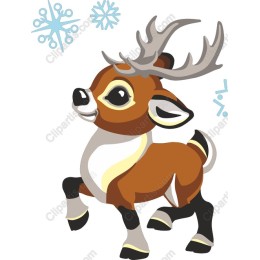 Playful Reindeer