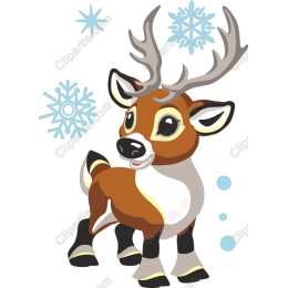 Playful Reindeer