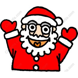 Whimsical Santa Claus