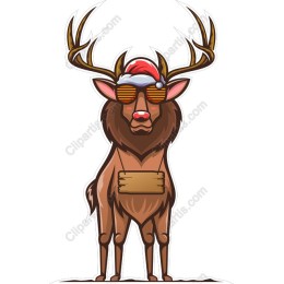 Cool Christmas Reindeer
