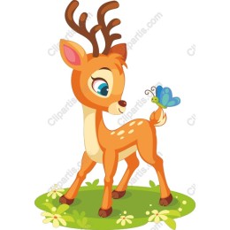 Charming Playful Fawn