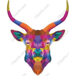 Vibrant Bull Head