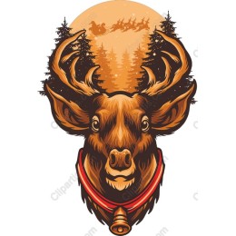 Majestic Reindeer Holiday