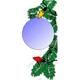 Festive Ornament with Lights