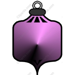 Purple Ornament