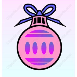 Festive Pink Ornament