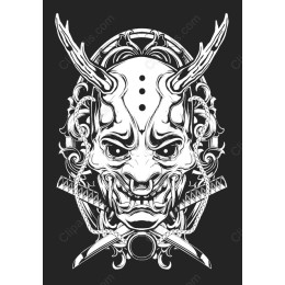 Samurai Demon Mask