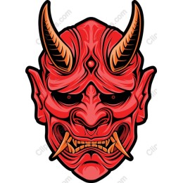 Red Demon Mask